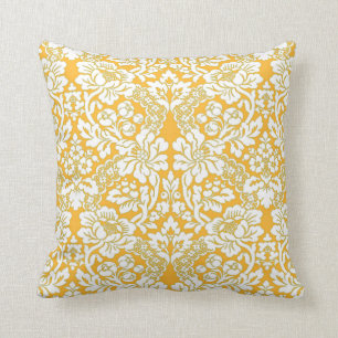 Cojín Decorativo Modelo floral del cordón del damasco del vintage