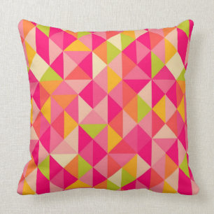 Cojín Decorativo Modelo geométrico de los triángulos