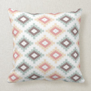 Cojín Decorativo Modelo geométrico en estilo azteca