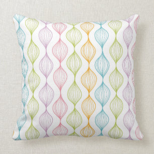 Cojín Decorativo Modelo horizontal colorido del ogee