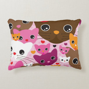Cojín Decorativo modelo lindo del fondo del gato del gatito