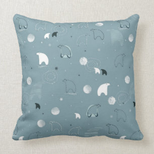 Cojín Decorativo modelo que exhibe un polar lindo