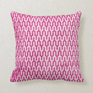 Cojín Decorativo Modelo retro de la armadura de Boho en rosas