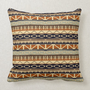 Cojín Decorativo modelo tribal africano étnico