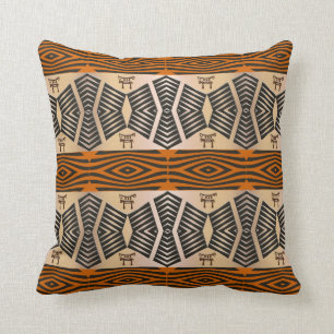 Cojín Decorativo modelo tribal africano étnico