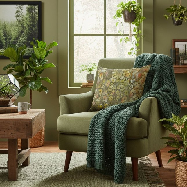 Cojín Decorativo Modern abstract geometric triangular shapes  (Subido por el creador)