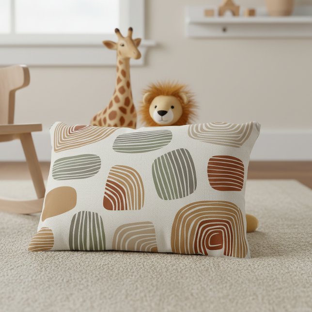 Cojín Decorativo Modern Boho Earth Tones Abstract ID1273 (Subido por el creador)