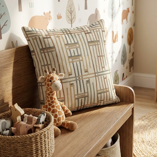 Cojín Decorativo Modern Boho Linear Geometric ID1276 (Subido por el creador)