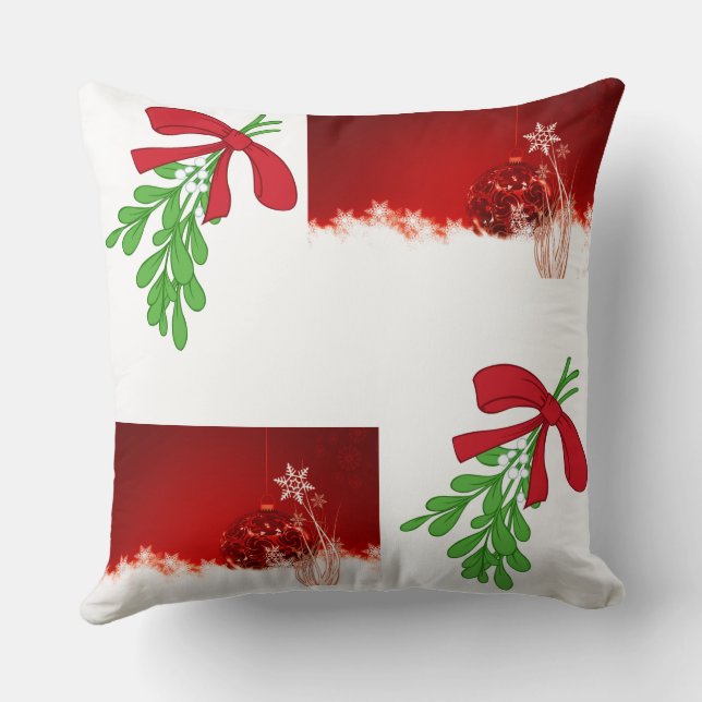 COJÍN DECORATIVO "MODERN CHRISTMAS/DIFFERENT SIDE" ALMOHADÓN DE NAV (Reverso )