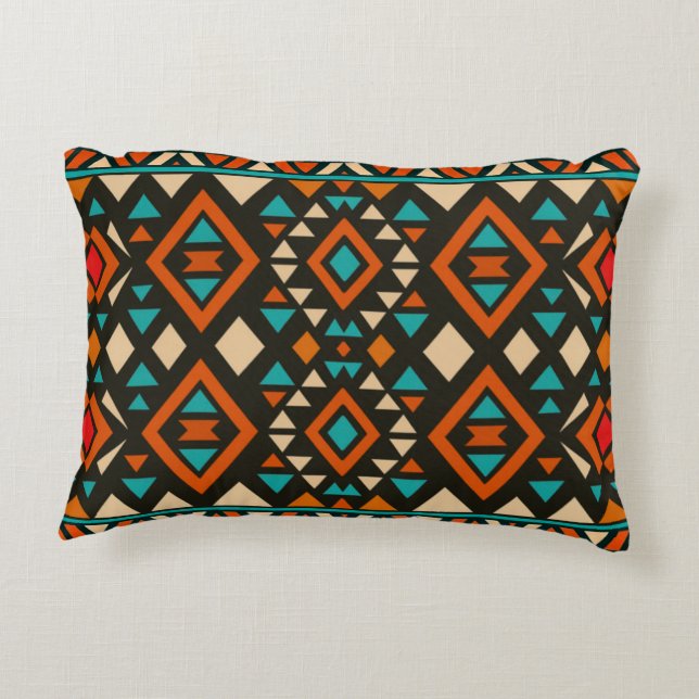 Cojín Decorativo Modern Geometric Southwest Style  (Reverso)