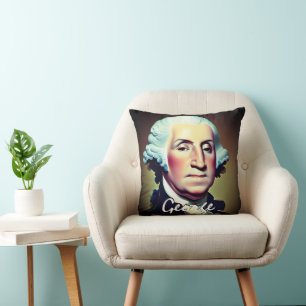 Cojín Decorativo Modern George Washington