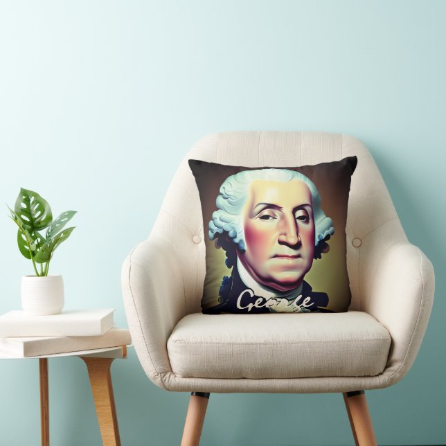 Cojín Decorativo Modern George Washington (Silla)
