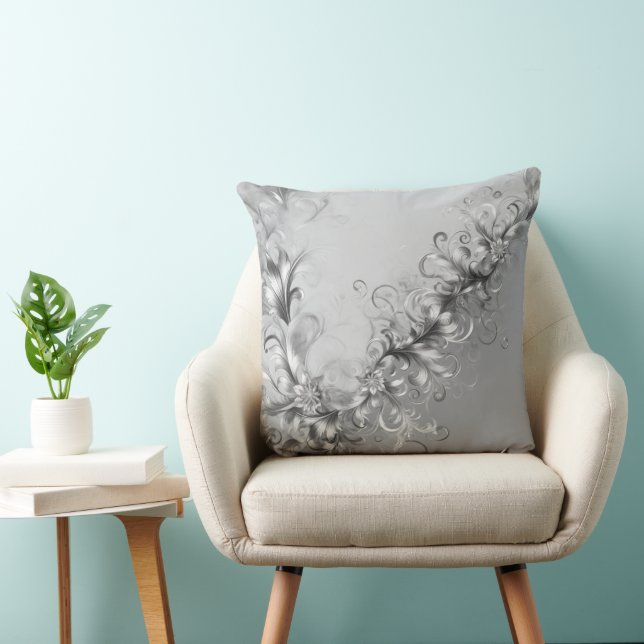 Cojín Decorativo Modern Grey Decorative Pillow (Silla)