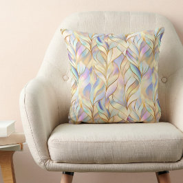 Cojín Decorativo Modern Luxe Abstract Pattern Throw Pillow