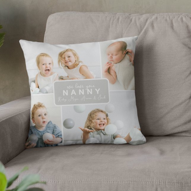 Cojín Decorativo Modern Nanny 4 Photo Gray (Subido por el creador)