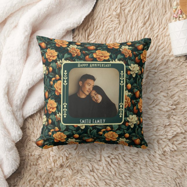 Cojín Decorativo Modern Parents 30Th Anniversary Throw Pillow  (Manta)