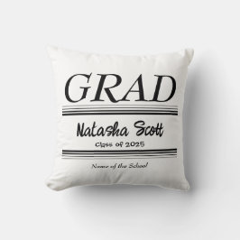 Cojín Decorativo Modern Personalized grad school Graduation