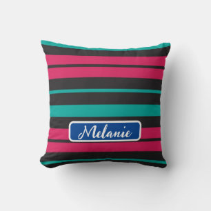 Cojín Decorativo Modern Simple Pattern Colorful Swatch retro stripe