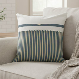 Cojín Decorativo Modern Striped Farmhouse Décor Accent