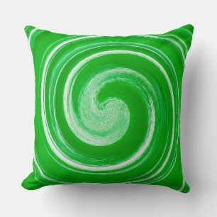 Cojín Decorativo Modern Swirl Resumen Arte #26