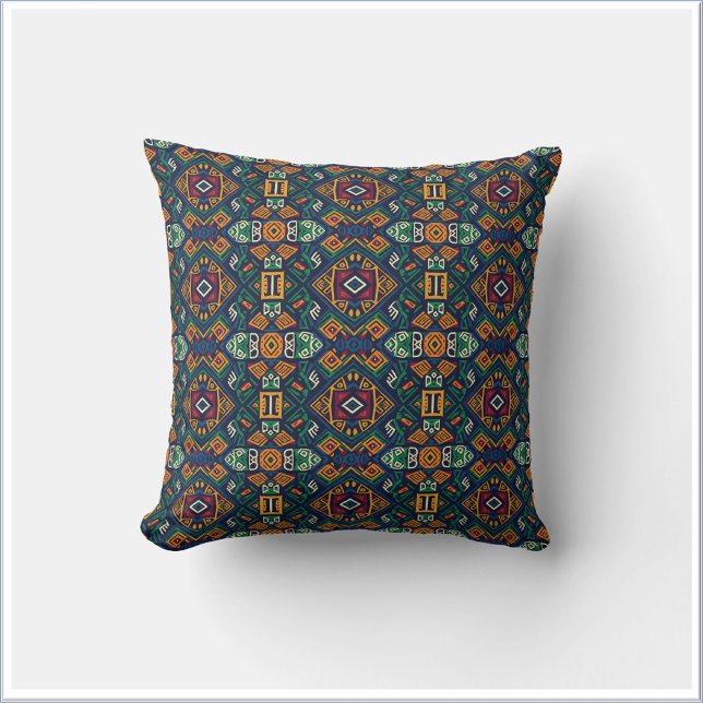 Cojín Decorativo Modern Tribal Ethnic Geometric Pattern (Subido por el creador)