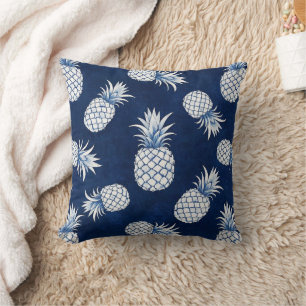 Cojín Decorativo Modern Tropical Pineapple Watercolor