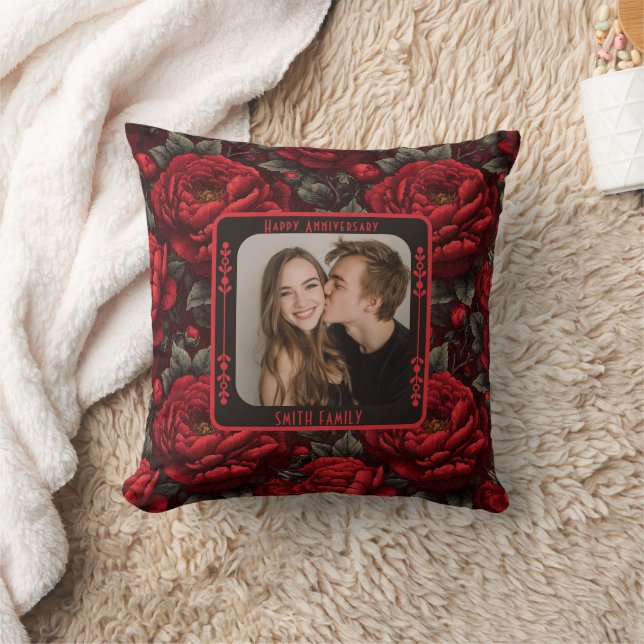 Cojín Decorativo Modern Wedding 20Th Anniversary Throw Pillow  (Manta)
