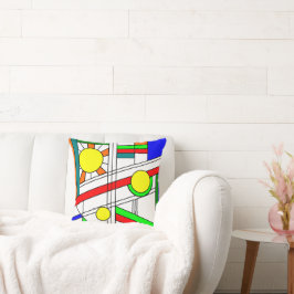 Cojín Decorativo Moderna apariencia de vidrio templado