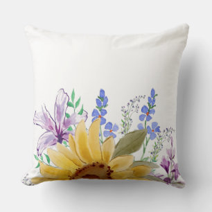 Cojín Decorativo Moderna decoración floral moda familiar moderna ad