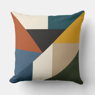 Cojín Decorativo Modernist Geometric Color Block