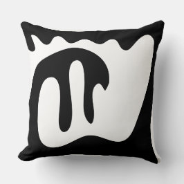 Cojín Decorativo Moderno abstracto orgánico ondulado