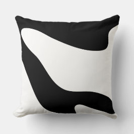 Cojín Decorativo Moderno abstracto orgánico ondulado