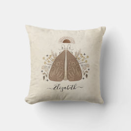 Cojín decorativo moderno Boho Vintage Butterfly Mo