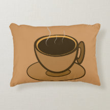 Moderno café café marrón de mediados de siglo