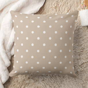Cojín decorativo moderno de puntos de polka pekiné