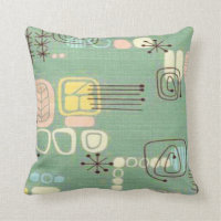 Cojín decorativo moderno del diseño gráfico de los