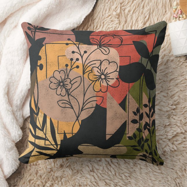 Cojín Decorativo Moderno estilo terracota (Manta)