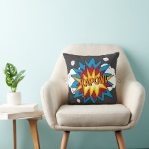 Moderno libro de historietas colorido KAPOW Pop Ar