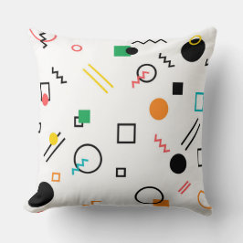 Cojín Decorativo Moderno, lúdico, fresco, moderno, geométrico Memph