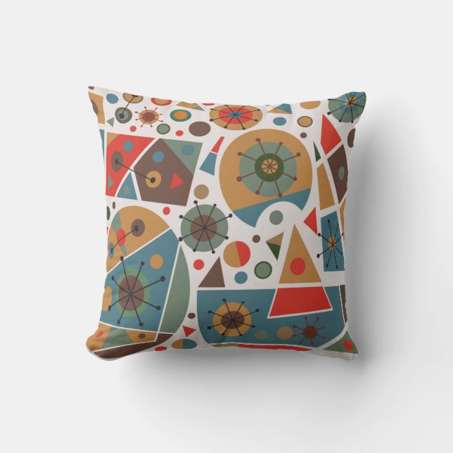 Cojín decorativo moderno n º 20 de mediados del si