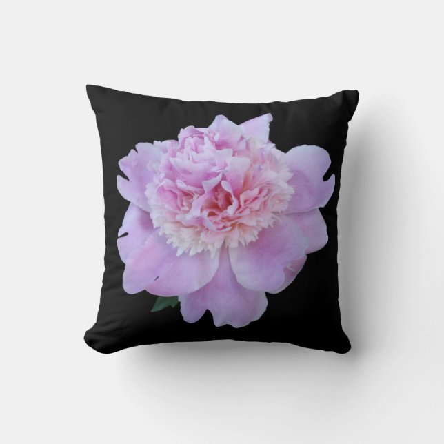 Cojín decorativo moderno Peony Pink Flower (Anverso)
