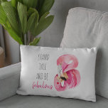 Cojín Decorativo Moderno Stand Exótico Alto Y SEA Fabuloso Flamingo<br><div class="desc">Moderno Stand Exótico Alto Y SEA Fabuloso Flamingo</div>