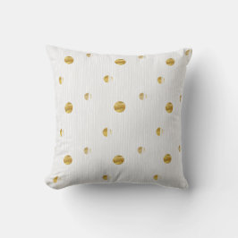 Cojín Decorativo Moderno y elegante Golpe Beige Oro