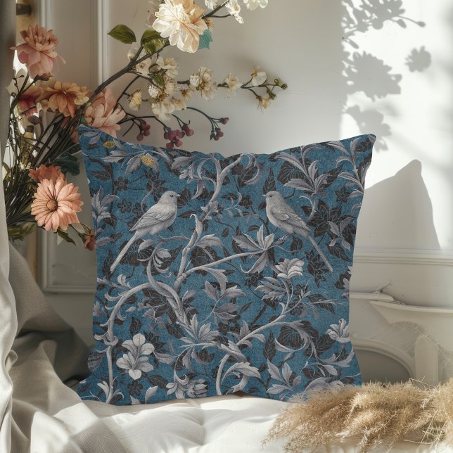 Cojín Decorativo Moderno y elegante patrón floral Chinoiserie (Subido por el creador)