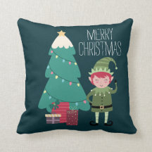 Moderno y gracioso Navidades modernos Elf Tree Reg