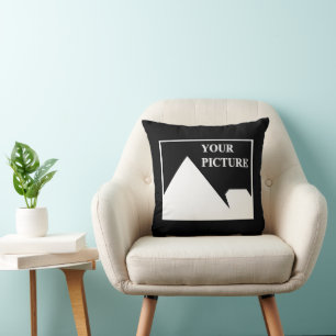 Cojín Decorativo Moderno y simple Crear su propia imagen Boda