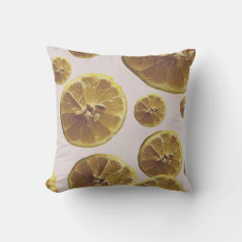 Cojín Decorativo Modernos puntos de corte de círculo de fruta fresc