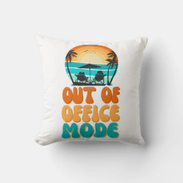 Cojín Decorativo Modo fuera de la oficina