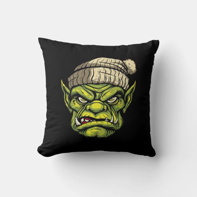 Cojín Decorativo Modo Goblin: Winter Edition (Anverso)