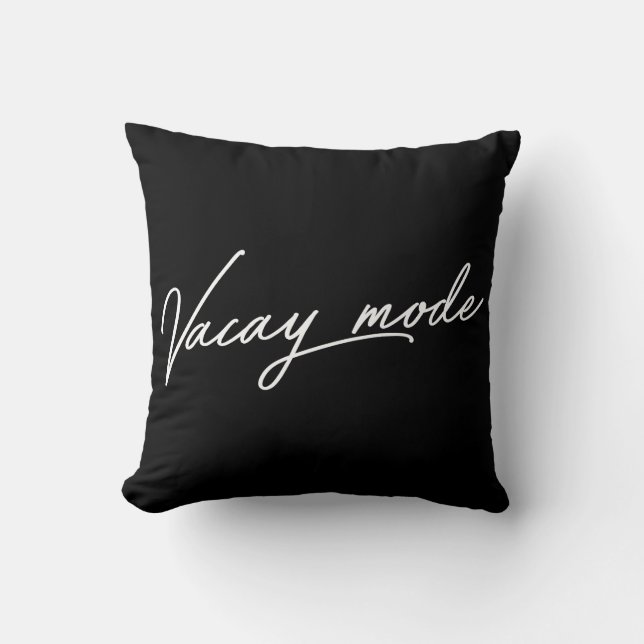 Cojín Decorativo Modo Vacay (Anverso)